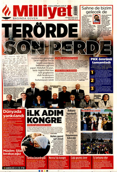 MİLLİYET 28 Şubat 2025 gazete manşeti