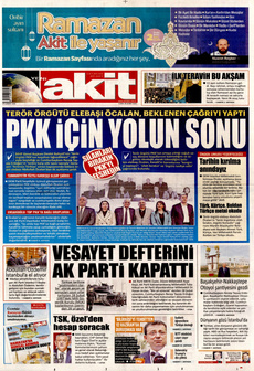 YENİ AKİT 28 Şubat 2025 gazete manşeti