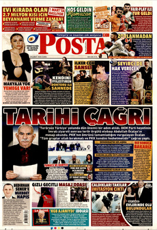 POSTA 28 Şubat 2025 gazete manşeti