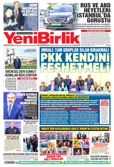 YENİBİRLİK 28 Şubat 2025 gazete manşeti