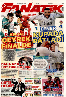 FANATİK 28 Şubat 2025 gazete manşeti