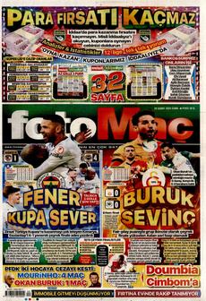 FOTOMAÇ 28 Şubat 2025 gazete manşeti