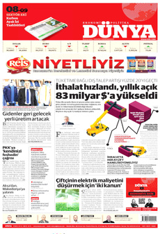 DÜNYA 28 Şubat 2025 gazete manşeti