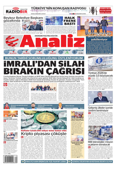 ANALİZ 28 Şubat 2025 gazete manşeti