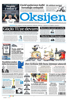 OKSİJEN 28 Şubat 2025 gazete manşeti