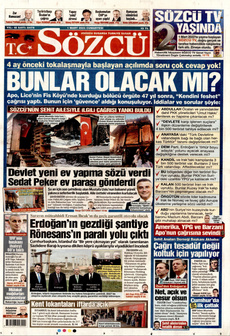 SÖZCÜ 1 Mart 2025 gazete manşeti
