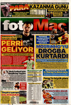 FOTOMAÇ 1 Mart 2025 gazete manşeti