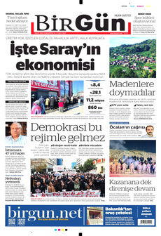 BİRGÜN 1 Mart 2025 gazete manşeti