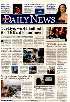 HÜRRİYET DAİLY NEWS 1 Mart 2025 gazete manşeti