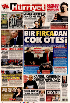 HÜRRİYET 2 Mart 2025 gazete manşeti