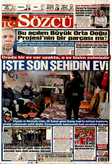 SÖZCÜ 2 Mart 2025 gazete manşeti