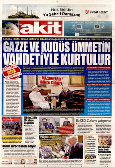 YENİ AKİT 2 Mart 2025 gazete manşeti
