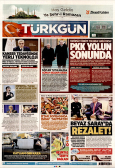 TÜRKGÜN 2 Mart 2025 gazete manşeti