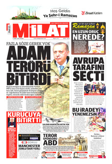 MİLAT 2 Mart 2025 gazete manşeti