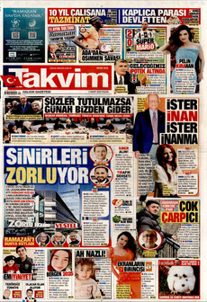 TAKVİM 2 Mart 2025 gazete manşeti