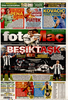 FOTOMAÇ 2 Mart 2025 gazete manşeti