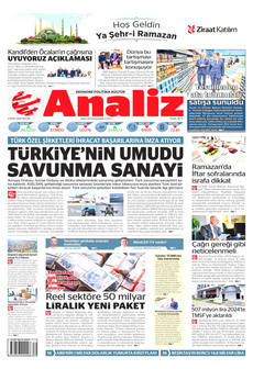 ANALİZ 2 Mart 2025 gazete manşeti