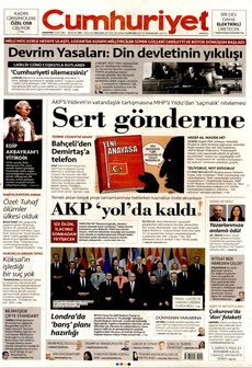 CUMHURİYET 3 Mart 2025 gazete manşeti