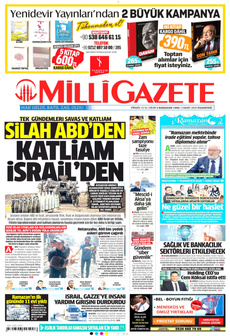 MİLLİ GAZETE 3 Mart 2025 gazete manşeti