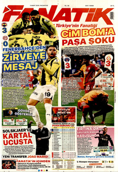 FANATİK 3 Mart 2025 gazete manşeti