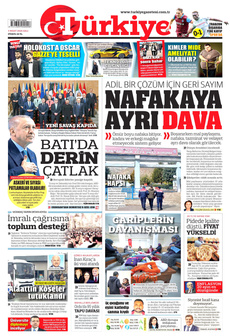 TÜRKİYE GAZETESİ 4 Mart 2025 gazete manşeti