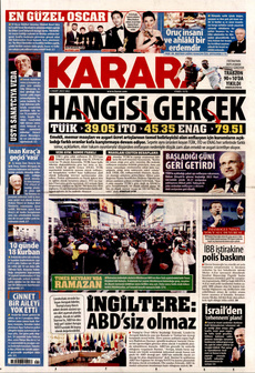 KARAR 4 Mart 2025 gazete manşeti