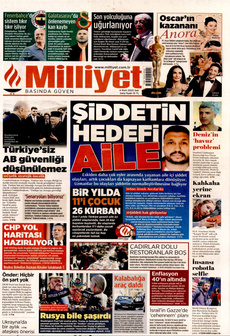 MİLLİYET 4 Mart 2025 gazete manşeti