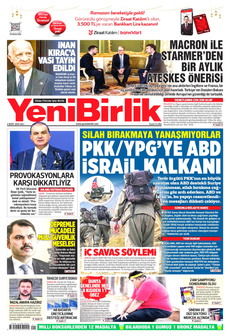 YENİBİRLİK 4 Mart 2025 gazete manşeti