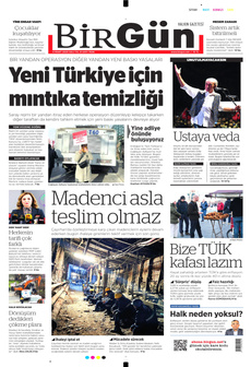 BİRGÜN 4 Mart 2025 gazete manşeti