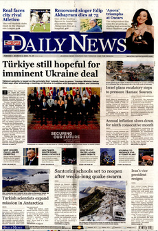 HÜRRİYET DAİLY NEWS 4 Mart 2025 gazete manşeti