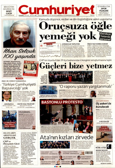CUMHURİYET 6 Mart 2025 gazete manşeti