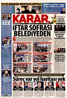 KARAR 6 Mart 2025 gazete manşeti