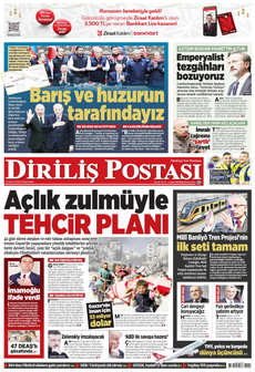 DİRİLİŞ POSTASI 6 Mart 2025 gazete manşeti