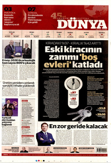 DÜNYA 6 Mart 2025 gazete manşeti