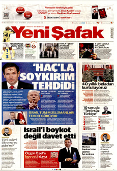YENİ ŞAFAK 7 Mart 2025 gazete manşeti