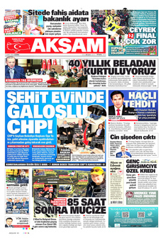 AKŞAM 7 Mart 2025 gazete manşeti