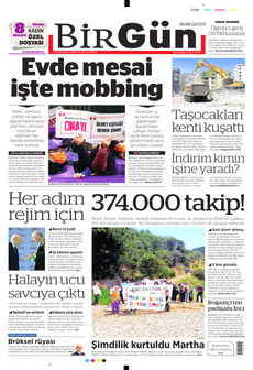 BİRGÜN 7 Mart 2025 gazete manşeti