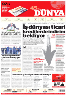 DÜNYA 7 Mart 2025 gazete manşeti