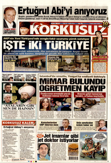 KORKUSUZ 7 Mart 2025 gazete manşeti