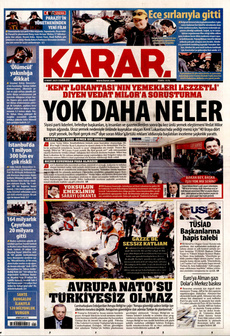 KARAR 8 Mart 2025 gazete manşeti