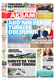 AKŞAM 8 Mart 2025 gazete manşeti