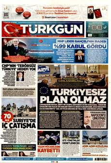 TÜRKGÜN 8 Mart 2025 gazete manşeti