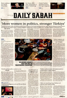 DAİLY SABAH 8 Mart 2025 gazete manşeti