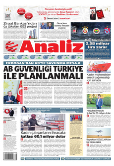 ANALİZ 8 Mart 2025 gazete manşeti