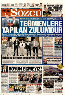 SÖZCÜ 10 Mart 2025 gazete manşeti