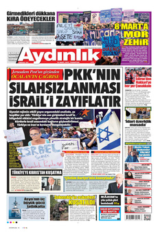 AYDINLIK GAZETESİ 10 Mart 2025 gazete manşeti
