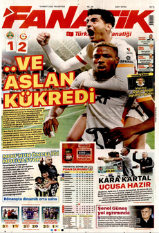 FANATİK 10 Mart 2025 gazete manşeti