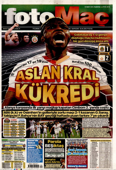 FOTOMAÇ 10 Mart 2025 gazete manşeti