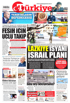 TÜRKİYE GAZETESİ 9 Mart 2025 gazete manşeti