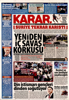 KARAR 9 Mart 2025 gazete manşeti